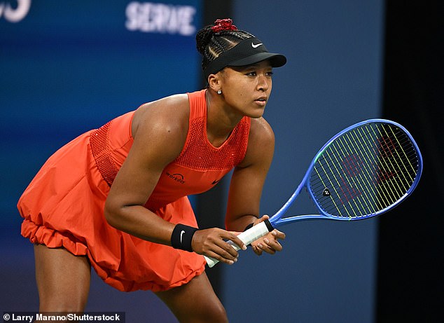 Swiatek's rival, Naomi Osaka, wore beads in her hair during the first round of the tournament