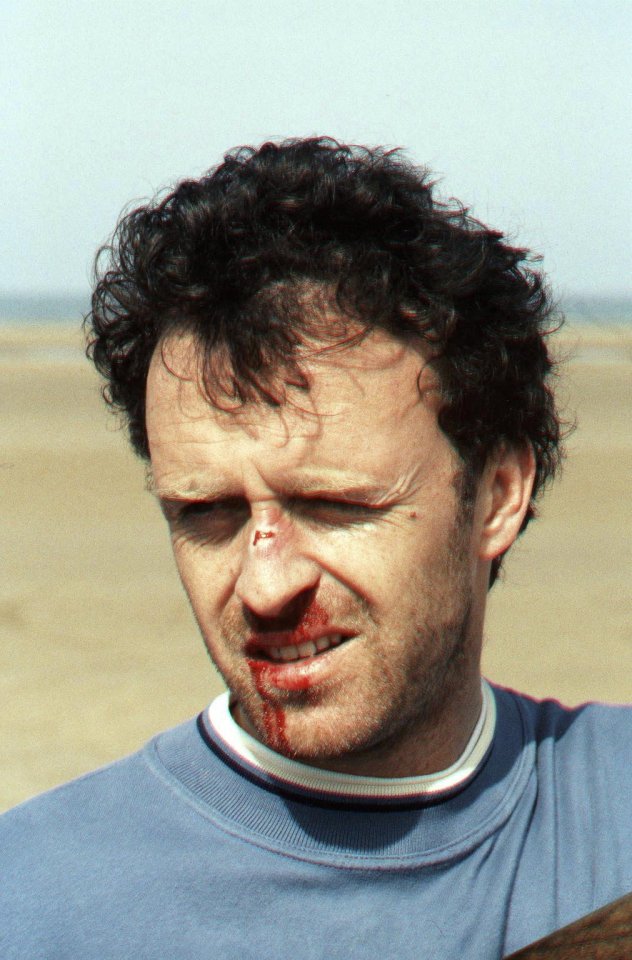 Paul Usher as Barry Grant in Brookside.