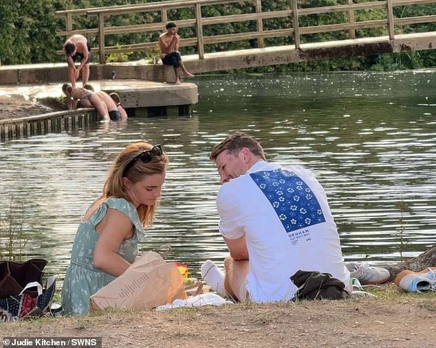 It comes just a month after she was spotted cosying up to a new love interest in Oxford