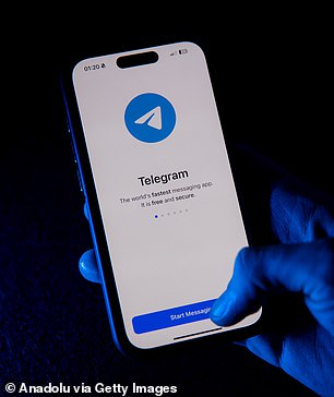 The telegram app which groups use to recruit members and which are extremely difficult for authorities to monitor