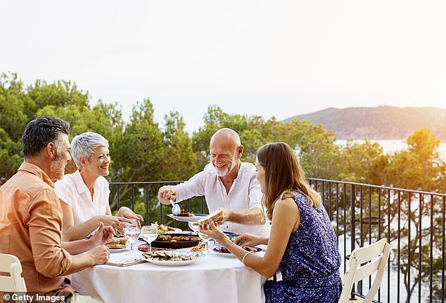 Experts say that people suffering from the condition may have compulsive eating behaviors (stock image)