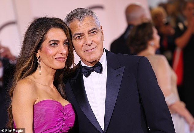 She walked the red carpet at Venice Film festival to support her husband George Clooney . And beaming from ear to ear, looked more youthful than ever