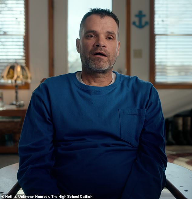 Lauryn's father Shawn Licari (pictured) was clueless to his wife's actions - and was devastated to discover the truth