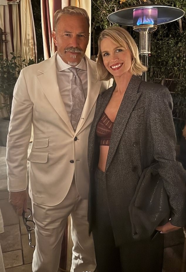 Mad Men star January Jones shared on Instagram Stories that she 'finally' had the chance to meet him at a Brunello Cucinelli event