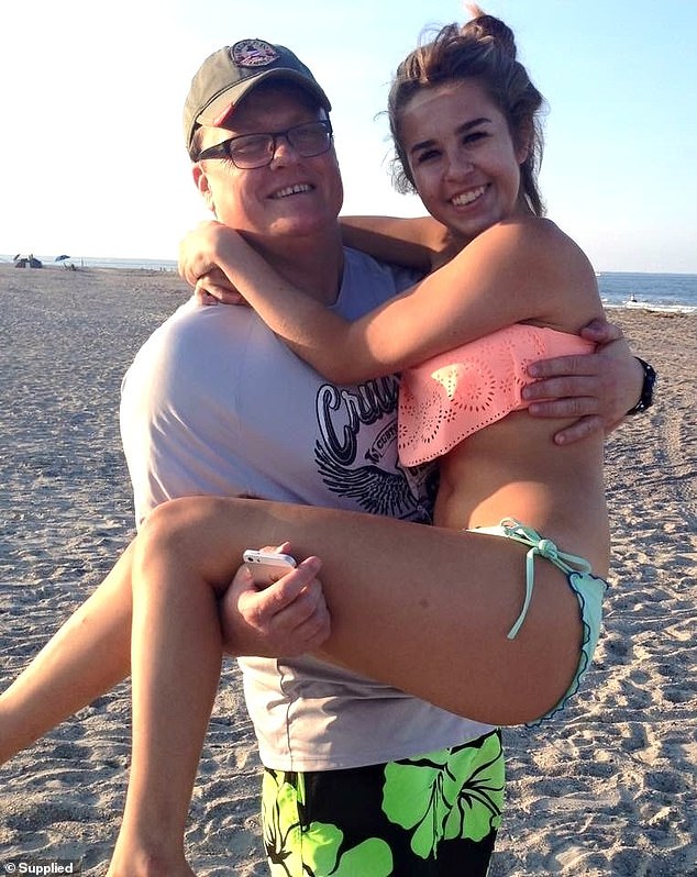 Madelynn May, 23, says she was left crushed when her father, Patrick, died of cancer on December 18, 2024, at the age of 57, telling Daily Mail he was her 'biggest supporter'