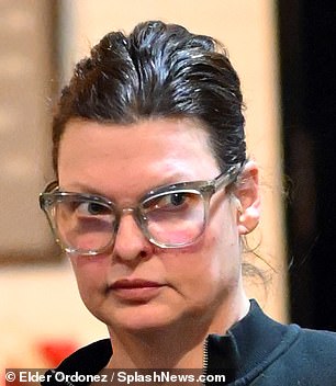 The procedure was designed to decrease her fat cells, but instead, made them become enlarged (pictured in 2022)