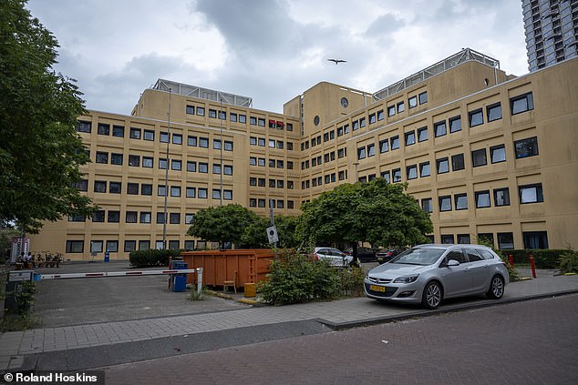 The asylum seeker arrested on suspicion of Lisa's murder had been living at a hostel (pictured) for 800 migrants barely a mile away from her home