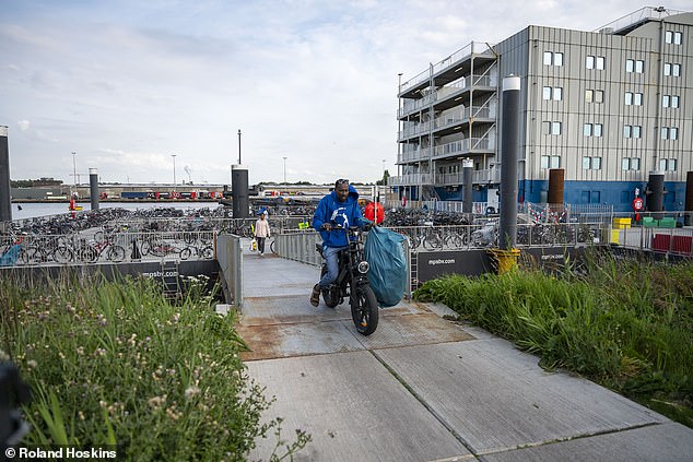 New arrivals have continued in Holland at large accommodation barges, such as Amsterdam's Bibby Progress (seen above)