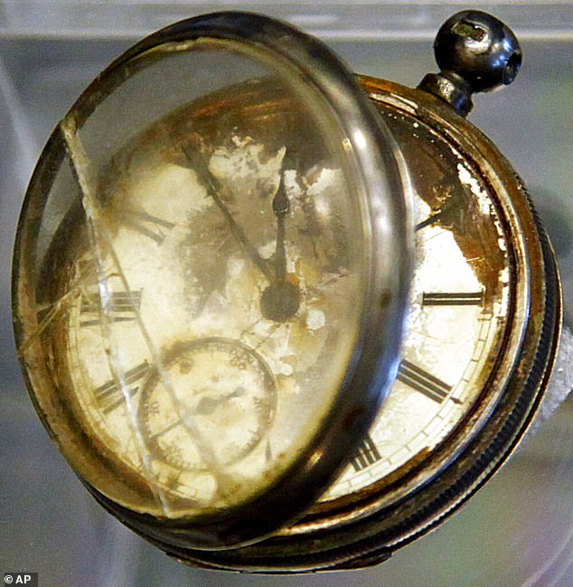 A pocket was watch found in the belongings of a third class passenger named William Henry Allen in the Titanic wreckage