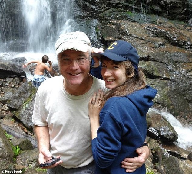 She also told an outlet that she had an emotional reunion with her bio father (pictured) in 2012, seven years after she reconnected with Mary Grace
