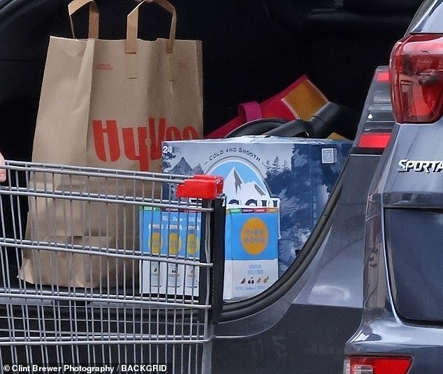 The U.S. Army veteran was seen loading drinks into the trunk of his car on Monday