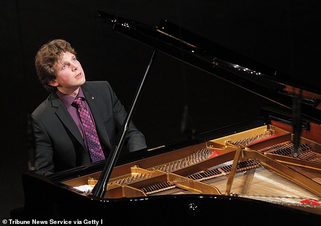 The group said in a statement that it had targeted the MSO's concert after they cancelled a performance by acclaimed pianist Jayson Gillham, pictured, last year