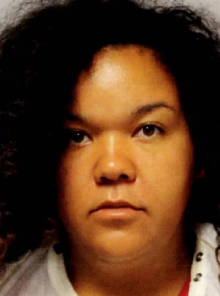 Mugshot of Anicia Woods, charged with first-degree murder and child abuse.