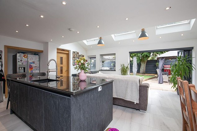 Starting the house tour from the inside, you would be forgiven for thinking this is just like any other neat modern property