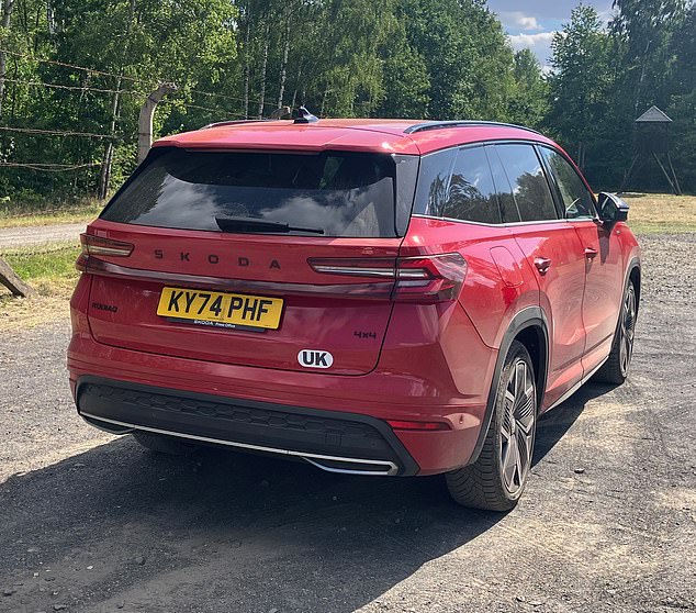 With a full tank, the Kodiaq offered more than 500 miles of range, and the dial clocked up around 46 miles to the gallon