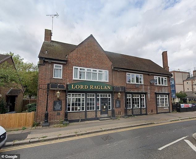 Barry's name is really Neil Burgess, and he now works as a quizmaster at The Raglan pub in Walthamstow, London (pictured)
