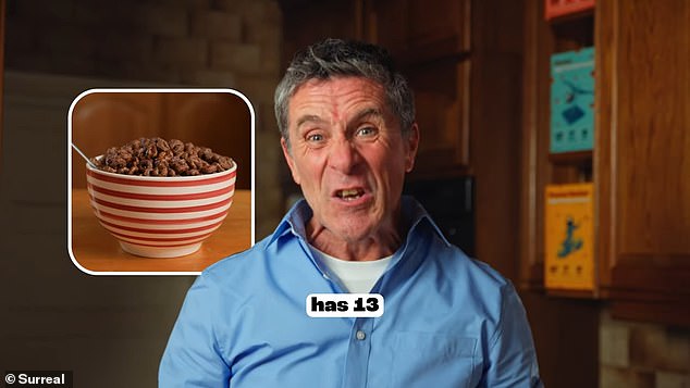 Neil also reprised his role as Barry for a new range of adverts for high protein cereal Surreal, featuring a new version of his famous catchphrase