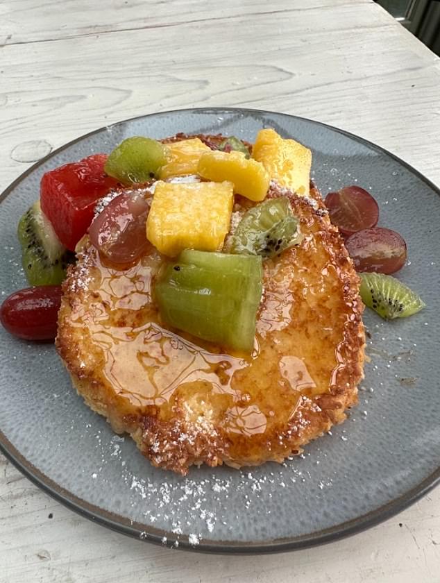 Ellen says that Meghan's Coconut French Toast may be her favourite out of all the things she cooked