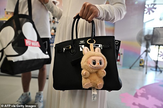 The popular and highly covetable Labubu toys can be seen hanging off the handbags of many fashionistas
