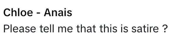 However, not everyone saw the video was angered by it - and one even described the content creator as a 'genius'