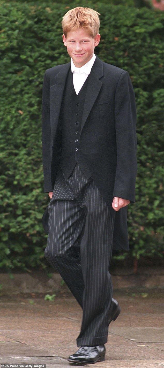 The young prince takes part in a photocall on his first day at Eton College