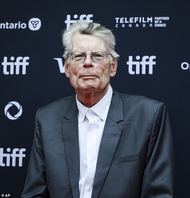 Mr King has also revealed that his next book could be his last to hit the shelves, adding that in the future he 'might' continue writing for his own enjoyment, but described it as 'creepy' imagining a scenario whether somebody else may publish his work in future