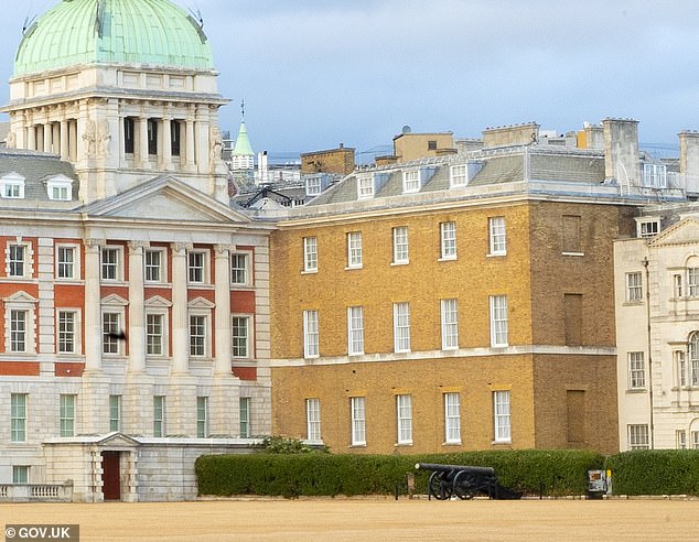 Designating her ¿primary residence¿ for council tax purposes as Ashton means that Ms Rayner avoids paying council tax on her third home, her grace-and-favour flat in Admiralty House (pictured), Central London
