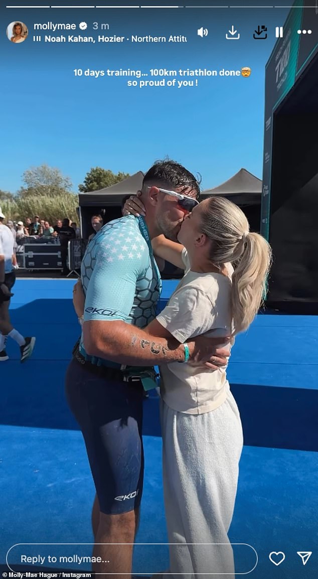 The influencer, 26, on her eighth trip of the year, shared sweet clips of the family reunion