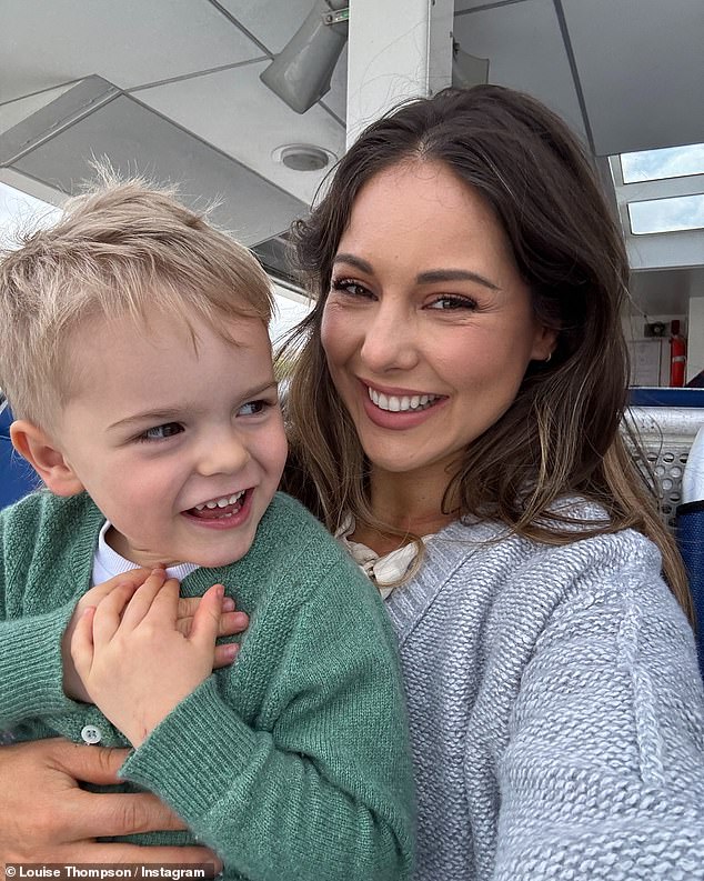 The former Made In Chelsea star, nearly died while giving birth to her son and spent a month in intensive care with 'serious complications', before suffering a devastating miscarriage