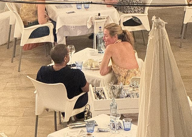 She recently returned from a Spanish getaway with a male pal and in snaps obtained exclusively by the Daily Mail, Cat was seen out at a restaurant in Sitges