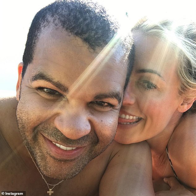 The Londoner has previously featured on photos alongside Cat on social media and describes himself as a 'freelance celebrity and fashion hairdresser' (pictured together)