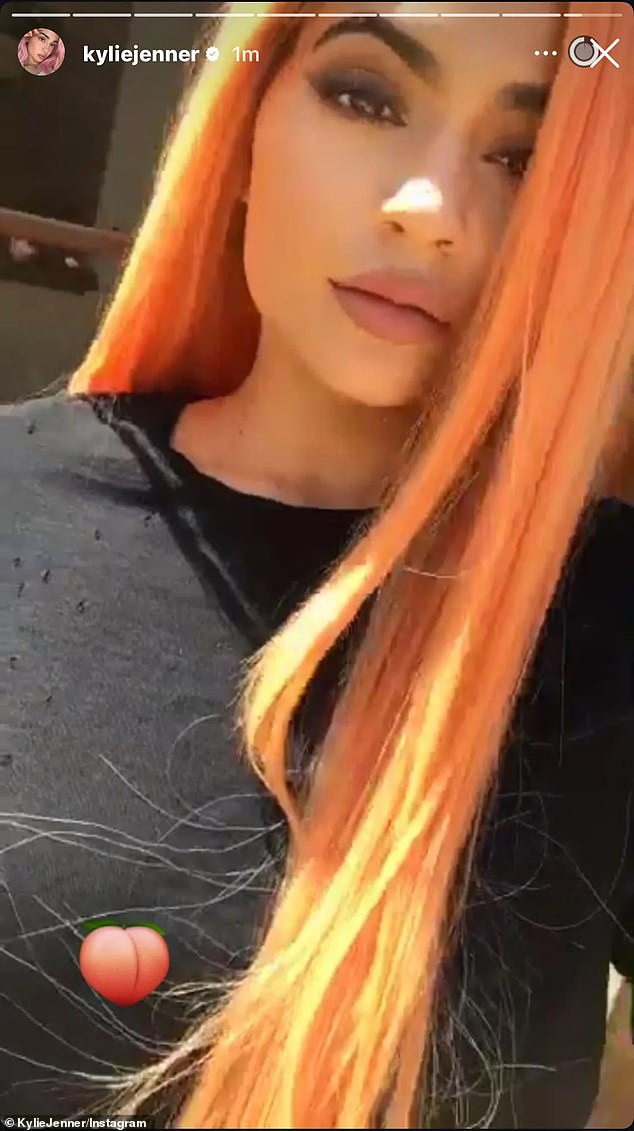 Kylie famously wore the hairpiece during her 'King Kylie' era in 2016