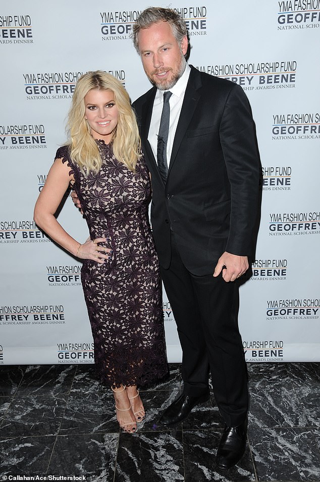 Notably, their three children didn't appear to have joined them on the flight or at the concert at the Venetian Resort; pictured in 2016 in NYC