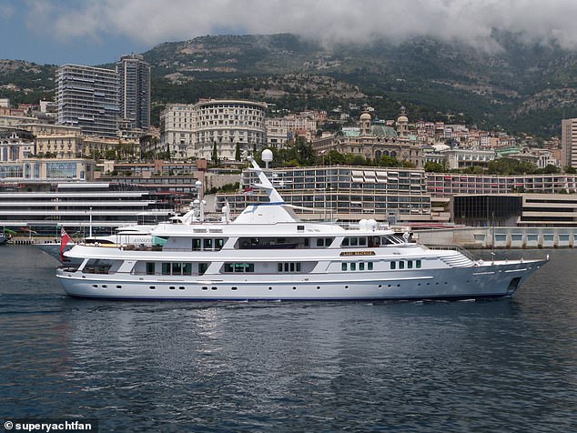 Perhaps because the Prince and Princess of Wales, and their children George, 12, Charlotte, ten, and seven-year-old Louis spent most of it on a superyacht (pictured, the boat they were on)