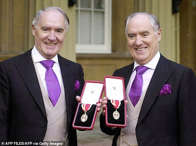 The Lady Beatrice was the prized possession of Sir Frederick, right, and Sir David Barclay, left, (pictured in 2004), former owners of the Telegraph Media Group