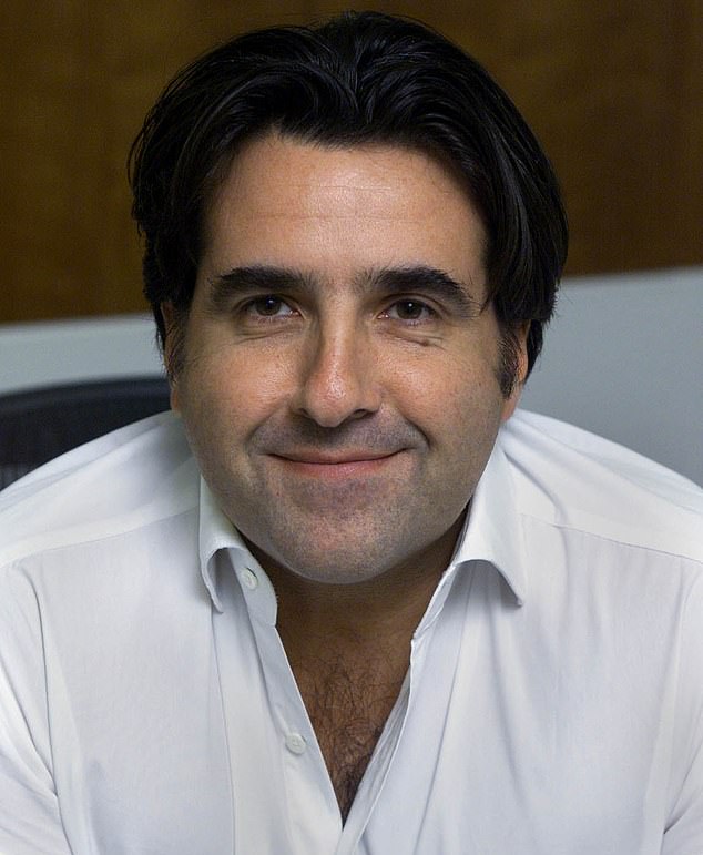 Mr Dubens (pictured in 2005) made his name selling colour-changing T-shirts in the 1980s