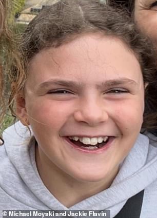Pictured: 10-year-old Harper Moyski