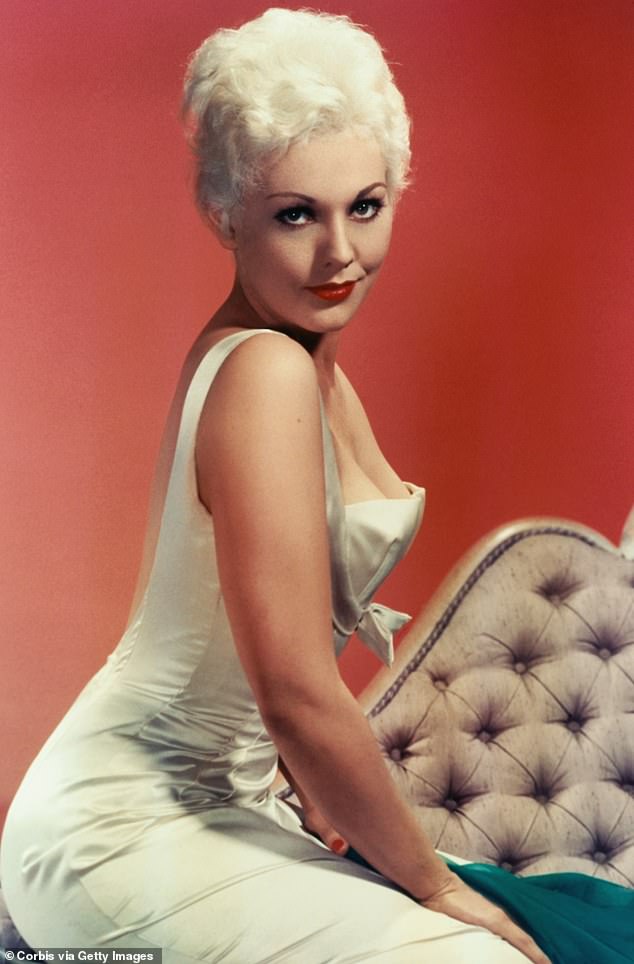 The former silver screen siren is not a fan of the film's title and doesn¿t feel it appropriately encompasses that stage of her life; Kim pictured in 1950