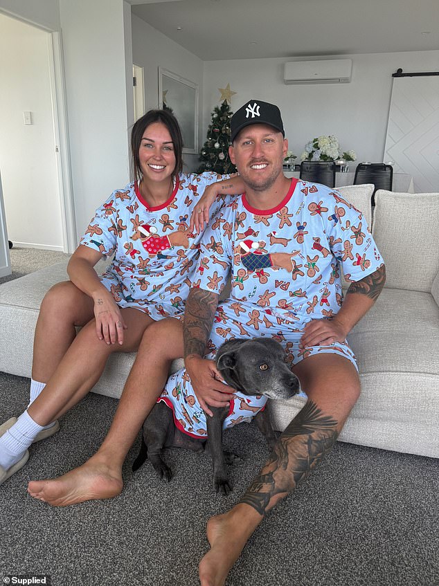 Jenna credits the support network around her - led by her partner Josh - for keeping her spirits positive and getting her through the health battle
