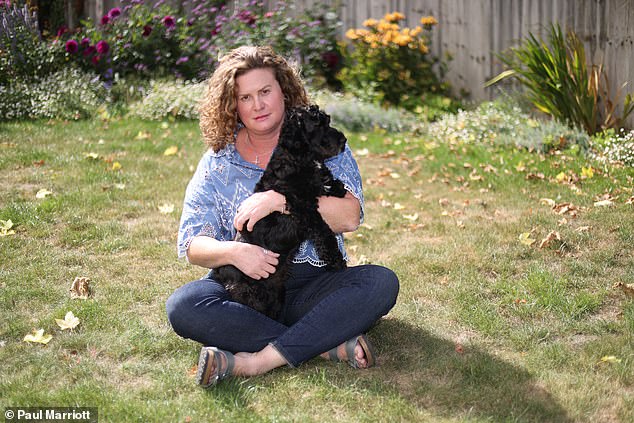 Corporate consultant Faye Parker (pictured), 46, who lives with husband Dan and their 12-year-old daughter in West Wratting (pictured), said Kingsway sent her a letter on April 30 demanding access to her land