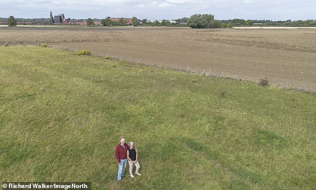 Like Mr Fryatt and Ms Parker in Cambridgeshire, Ms Hewson (pictured with husband Terry) claimed she was ¿bombarded¿ by Land Interest Questionnaires asking about her mortgage. The pair are now planning to relocate