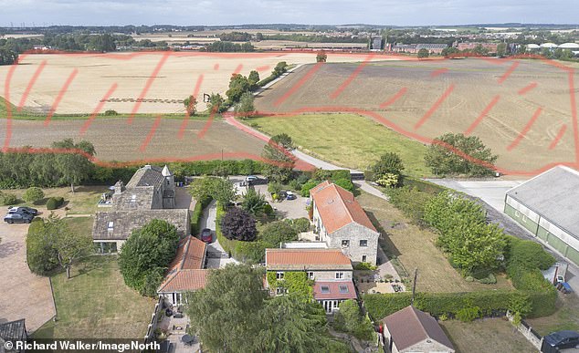 In South Milford (pictured), North Yorkshire, residents are facing similar threats but from a different developer