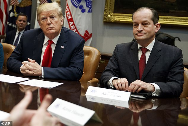 Acosta, who served as Labor Secretary in Trump's first administration and was a rising star before the scandal cut his career short, will appear before the House Oversight Committee on September 19 as part of a renewed investigation into Epstein's laundry list of crimes