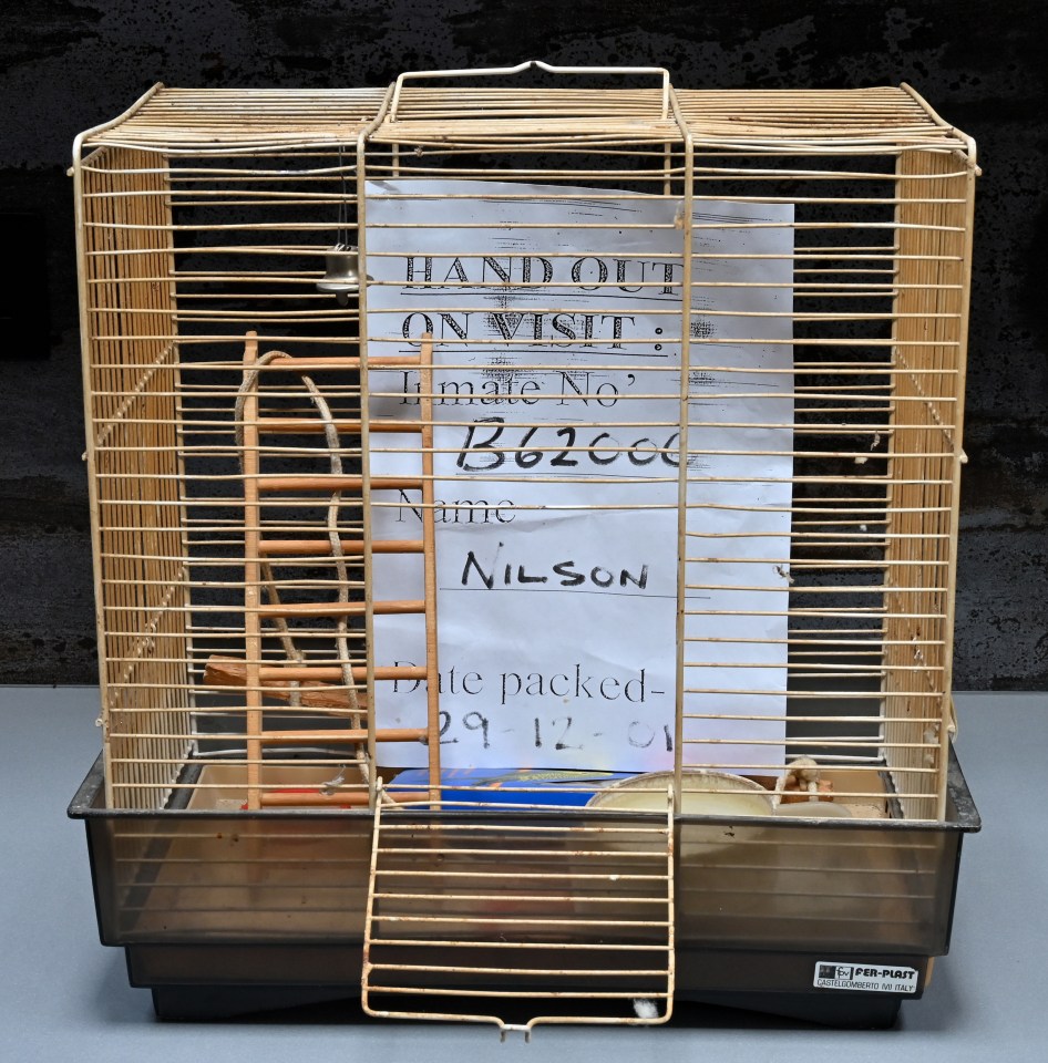 Birdcage formerly owned by Dennis Nilsen.