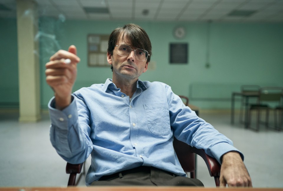 David Tennant as Dennis Nilsen in the ITV drama *Des*.
