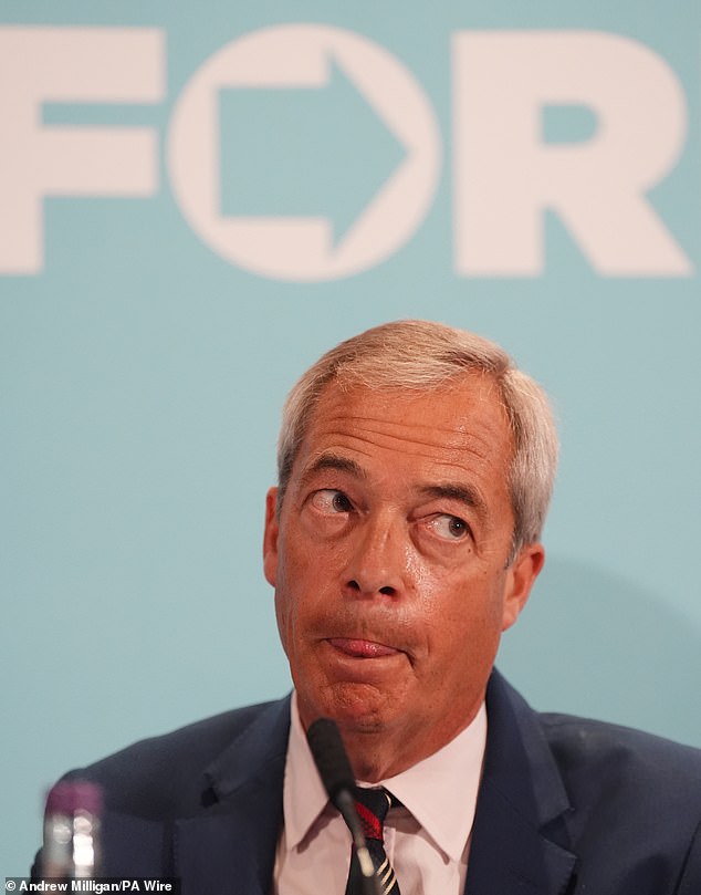 Some 24 per cent of those aged 16 and 17 would back Labour at an election, but that was barely more than the 23 per cent attracted to Nigel Farage 's Reform