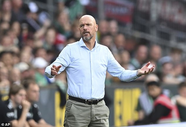 The club have issued no statement to support Ten Hag amid the ongoing speculation