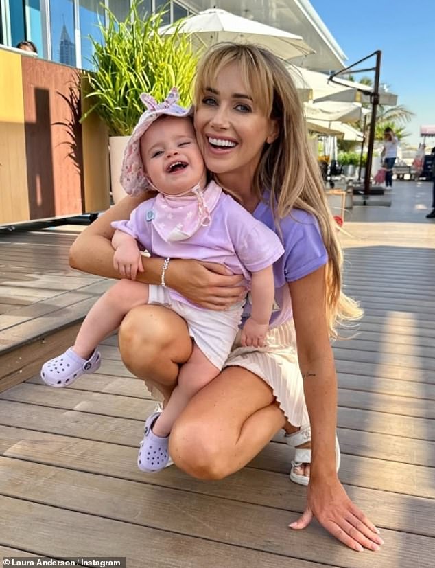 The TV personality is now permanently based in the UK with her daughter Bonnie, who she shares with her ex Gary Lucy