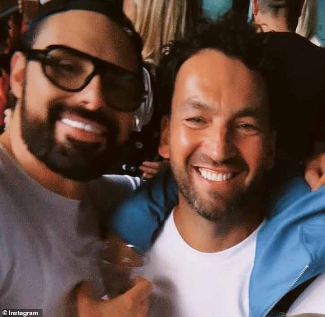 Four years on from the split, Rylan revealed last week that he is in a relationship with a main said to be called Kennedy (pictured)