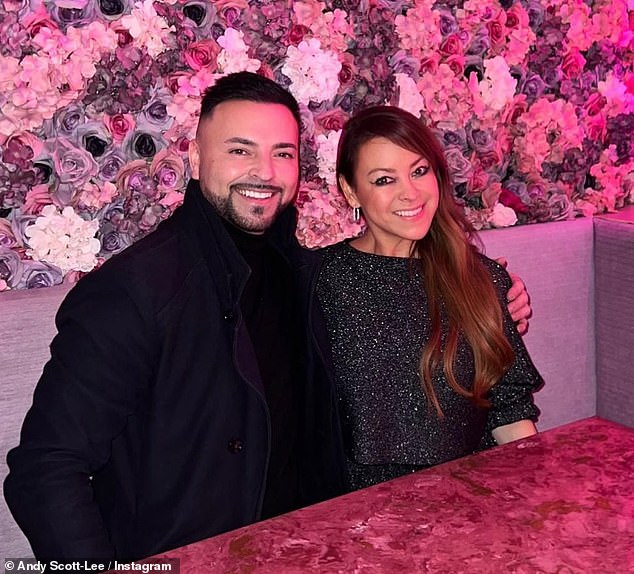 Andy, who is the brother of Steps icon Lisa Scott-Lee (pictured) and fronted his own boyband 3SL, hasn't always had a plain sailing love life, having gone through two ill-fated marriages